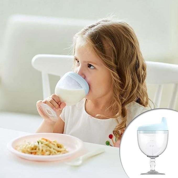 Baby Sippy Cup Stemware for Toddlers & Kids
