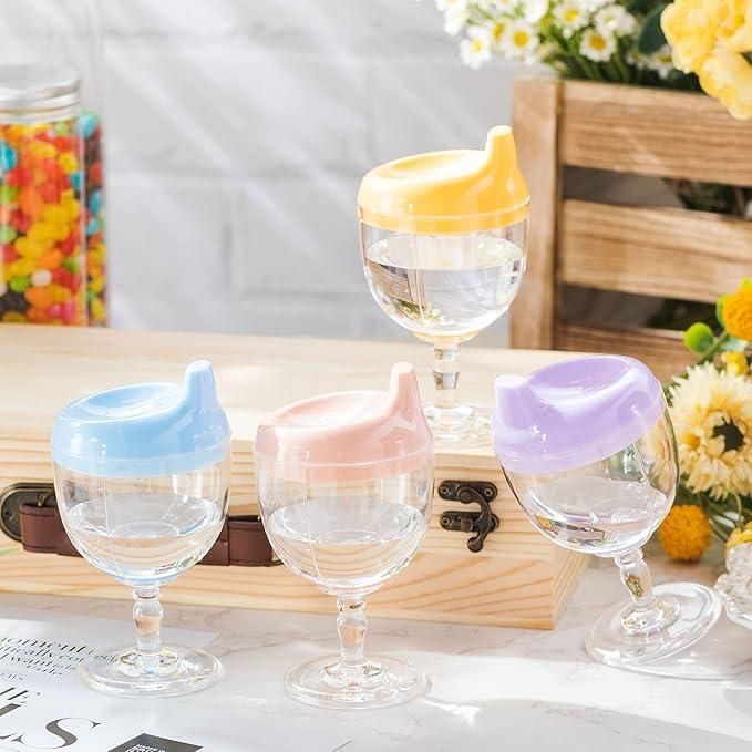 Baby Sippy Cup Stemware for Toddlers & Kids