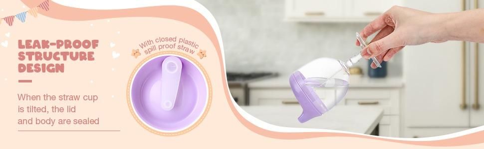 Baby Sippy Cup Stemware for Toddlers & Kids