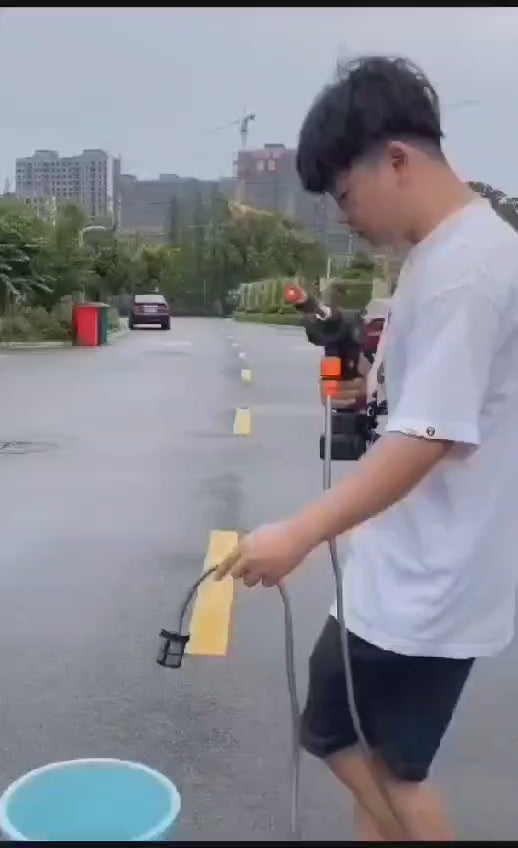 Cordless Portable Wireless Pressure Washer Gun